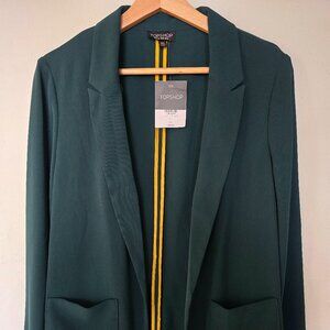 Oversized Open-Front TOPSHOP Blazer